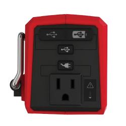 Milwaukee M18 TOP-OFF 2846-20 Power Supply, 18 VDC Input, 1.67/2.4/3 A Output, 175 W Nominal Output, 1 -Outlet