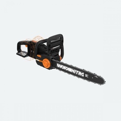 WG385 Cordless Chainsaw, Tool Only, 4 Ah, 40 V, Lithium-Ion, 16 in L Bar, 3/8 in Pitch, Front, Rear Handle