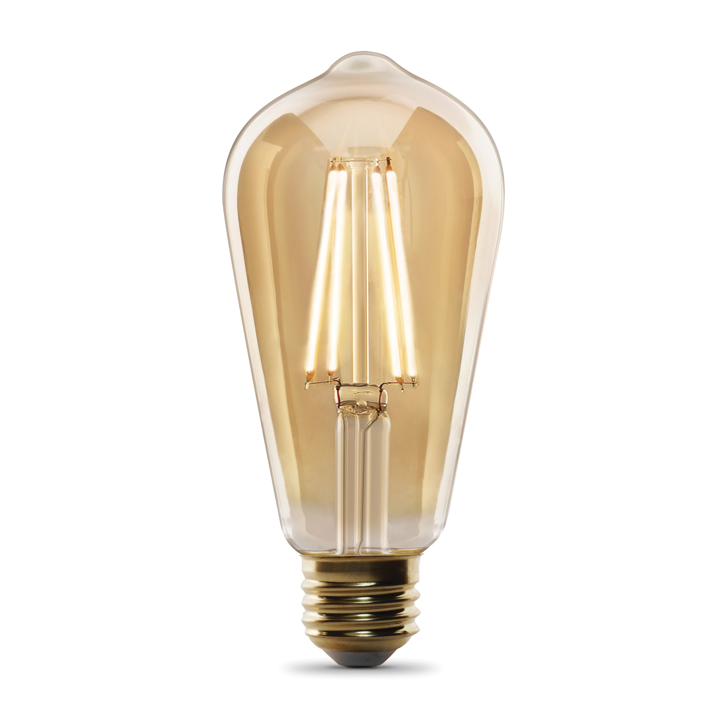 ST1960/FIL/AG Smart Bulb, 5 W, Wi-Fi Connectivity: Yes, Remote, Voice Control, E26 Medium Lamp Base