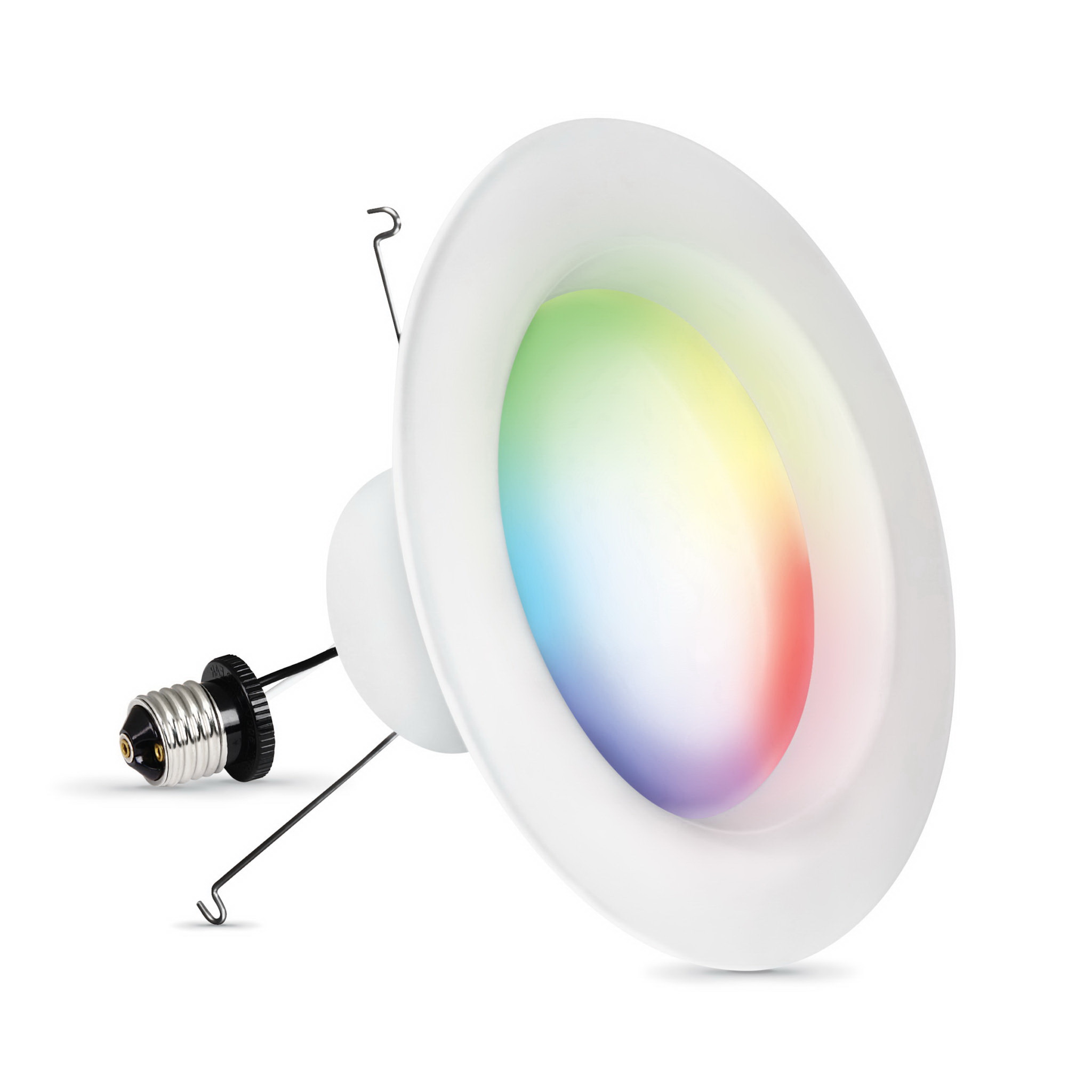 Feit Electric LEDR6/RGBW/AG Smart Downlight, 11.1 W, 120 V, LED Lamp, 1000 Lumens, 6500 K Color Temp - 1
