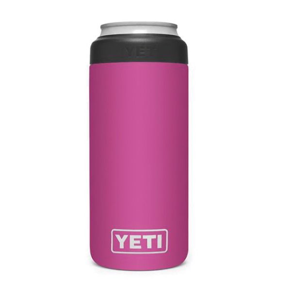 YETI Rambler 12 oz. Colster Slim Prickly Pear Pink BPA Free Can Insulator - 1