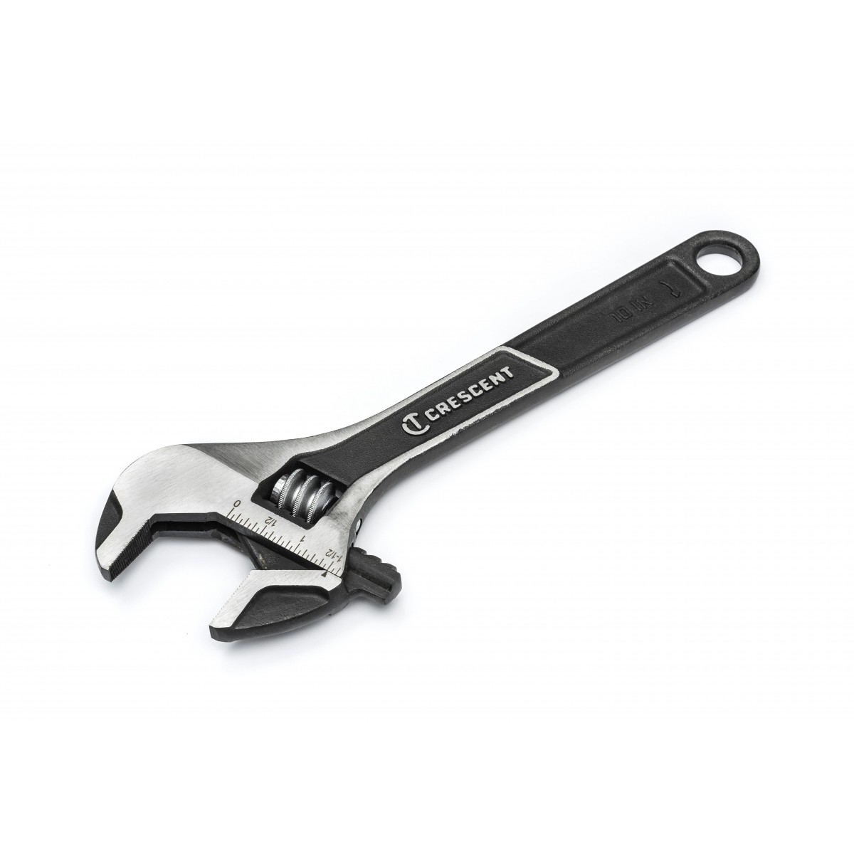 Crescent ATWJ212VS Adjustable Wrench, 12 in OAL, 1-1/2 in Jaw, Alloy Steel, Black Phosphate/Lacquer - 2