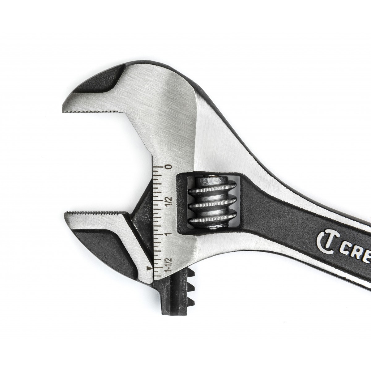 Crescent ATWJ212VS Adjustable Wrench, 12 in OAL, 1-1/2 in Jaw, Alloy Steel, Black Phosphate/Lacquer - 3