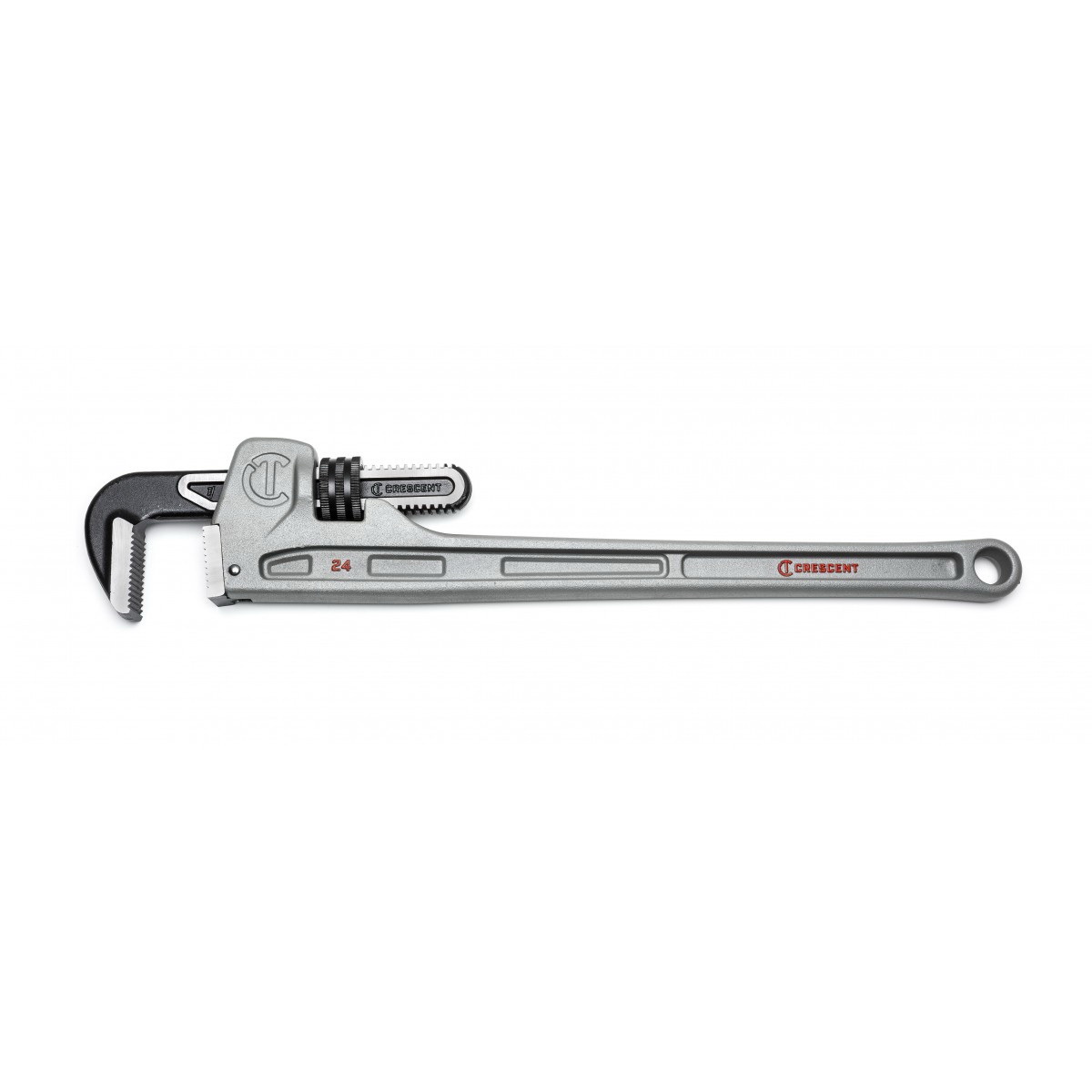 Crescent CAPW24 Pipe Wrench, 0 to 3-1/2 in Jaw, 24 in L, Aluminum, Powder-Coated