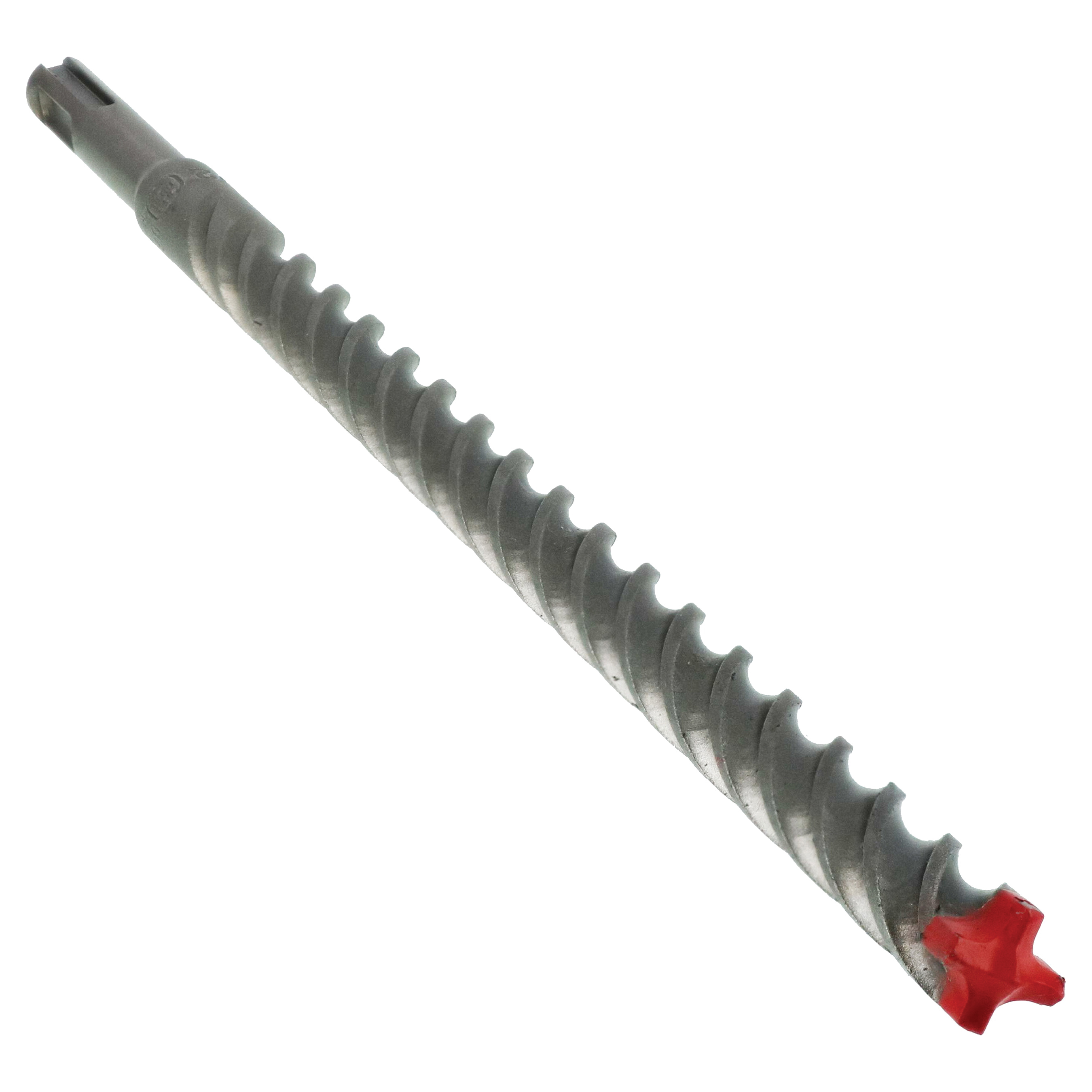 Rebar Demon DMAPL4190 Hammer Drill Bit, 1/2 in Dia, 12 in OAL, U-Flute Flute, 4-Flute, 10 mm Dia Shank