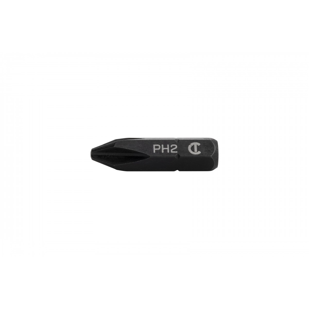 Crescent APEX CAB1PH2-2 Insert Bit, #2 Drive, Phillips Drive, 1/4 in Shank, Hex Shank, 1 in L, Steel - 1