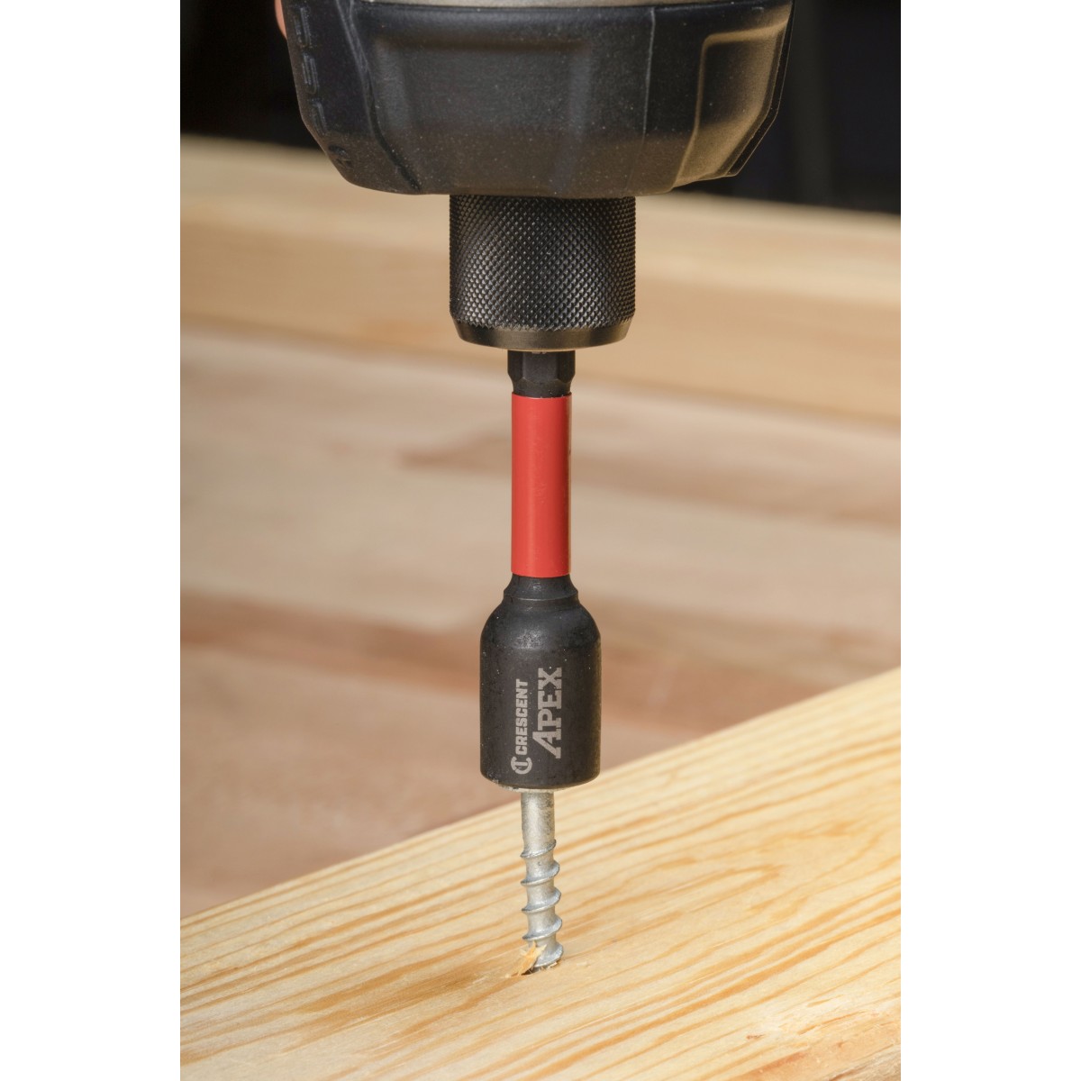 Crescent APEX Vortex CAVN2DHX20 Magnetic Nutsetter, 5/16 in Drive, 2.56 in L, Hex Shank - 4