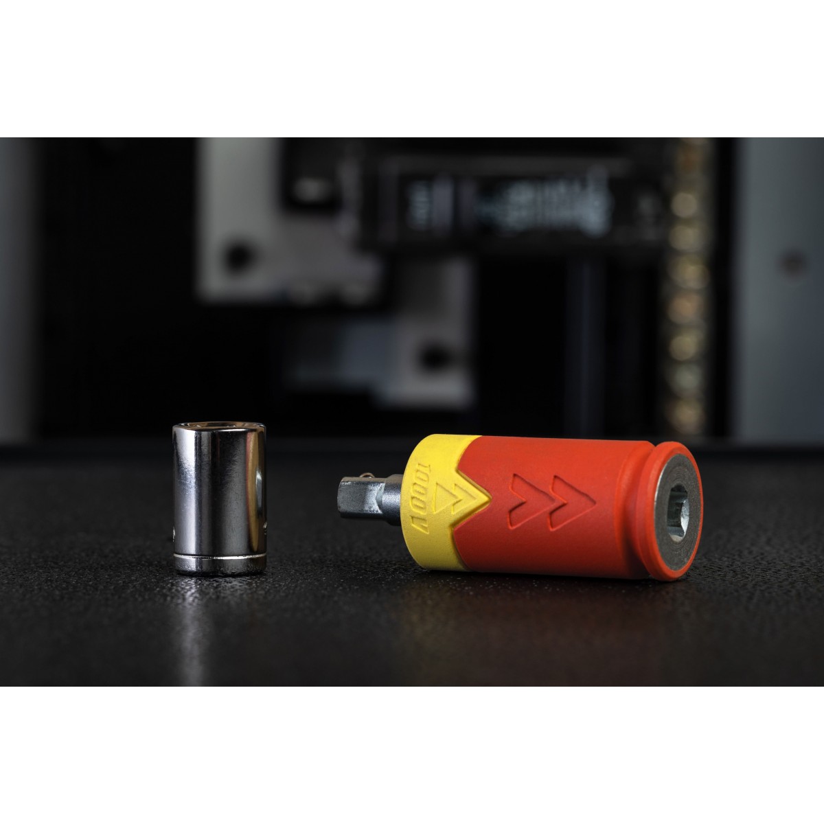 Crescent APEX eSHOK-GUARD Series CAEAD316 Socket Isolator Extension, 1/4 in Drive, Square Drive, 2-1/8 in L - 4
