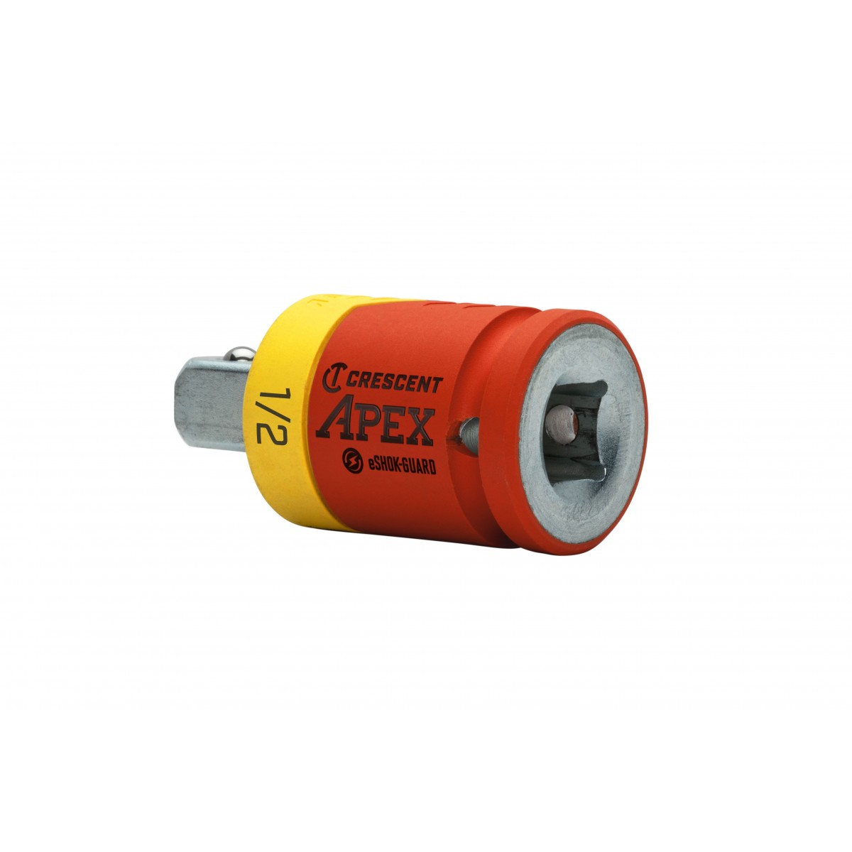 Crescent APEX eSHOK-GUARD Series CAEAD332 Socket Isolator Extension, 1/2 in Drive, Square Drive, 2-5/8 in L - 2