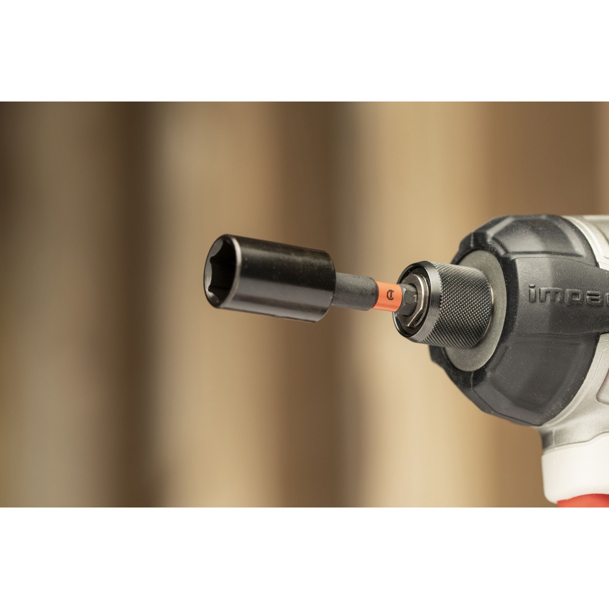 Crescent APEX Vortex CAVAD216 Impact Socket Adapter, 1/4 in Drive, Square Drive, 1-7/8 in L, Chrome Molybdenum Alloy - 3