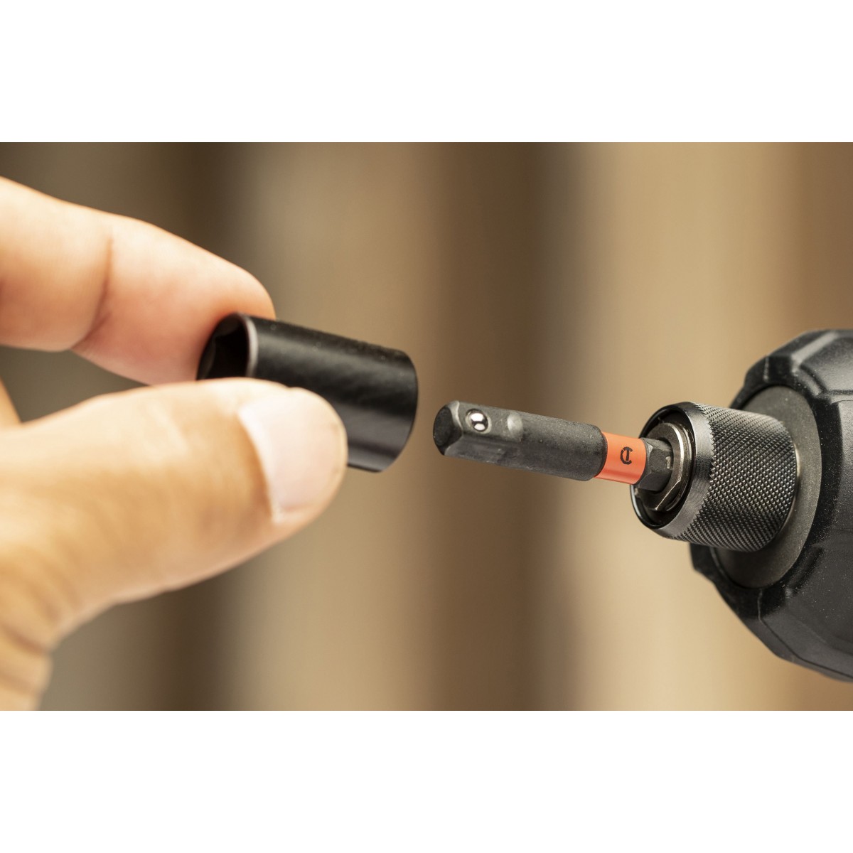 Crescent APEX Vortex CAVAD216 Impact Socket Adapter, 1/4 in Drive, Square Drive, 1-7/8 in L, Chrome Molybdenum Alloy - 4