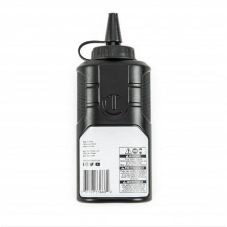 Crescent Lufkin CB08BL Chalk Refill, Black, 8 oz Bottle - 2