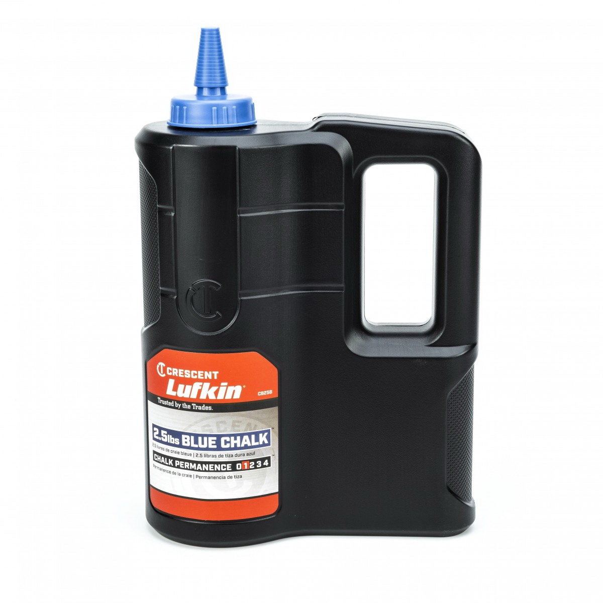 Crescent Lufkin CB25B Chalk Refill, Blue, 2.5 lb Bottle - 2
