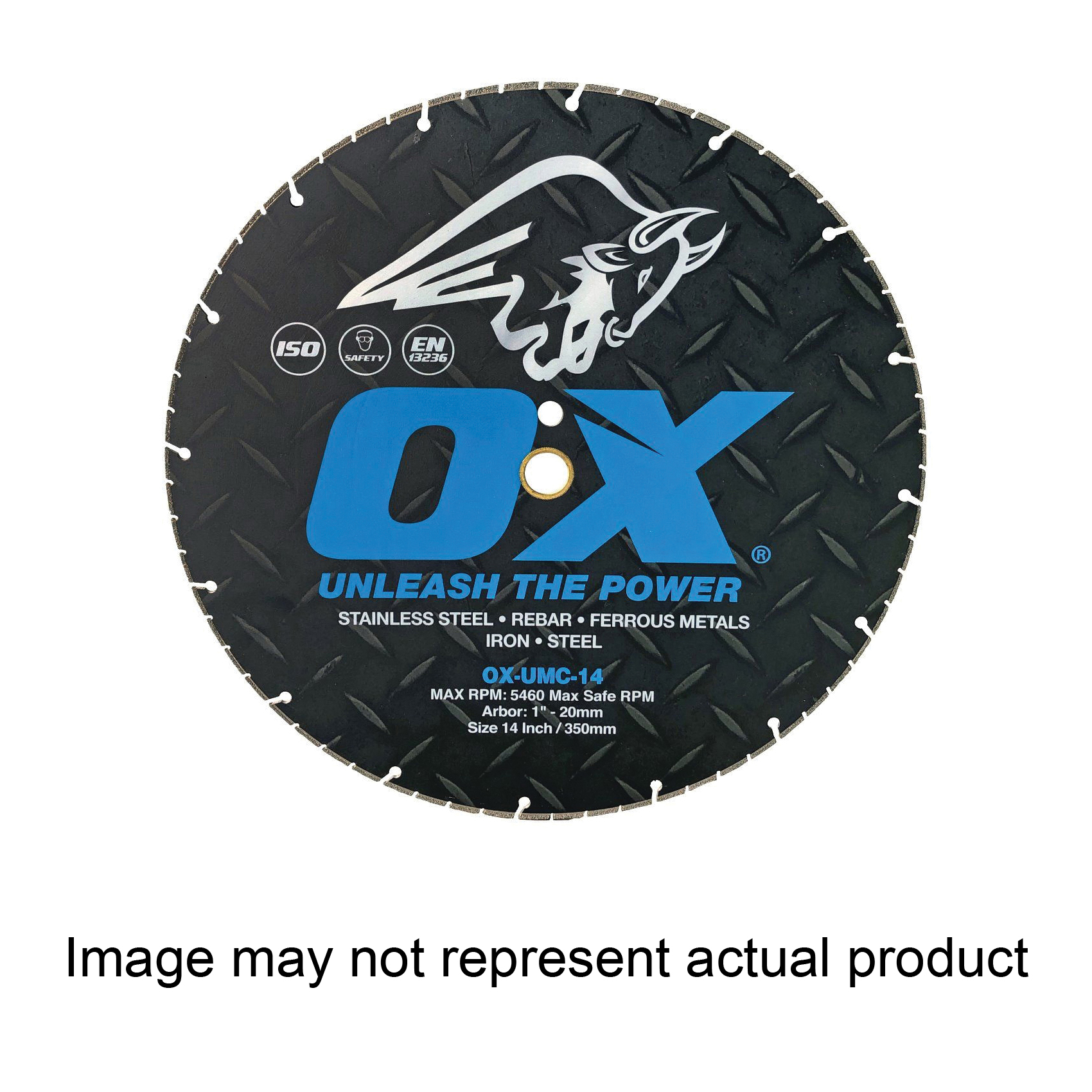 ULTIMATE UMC OX-UMC-4.5 Blade, 4-1/2 in Dia, Segmented Rim