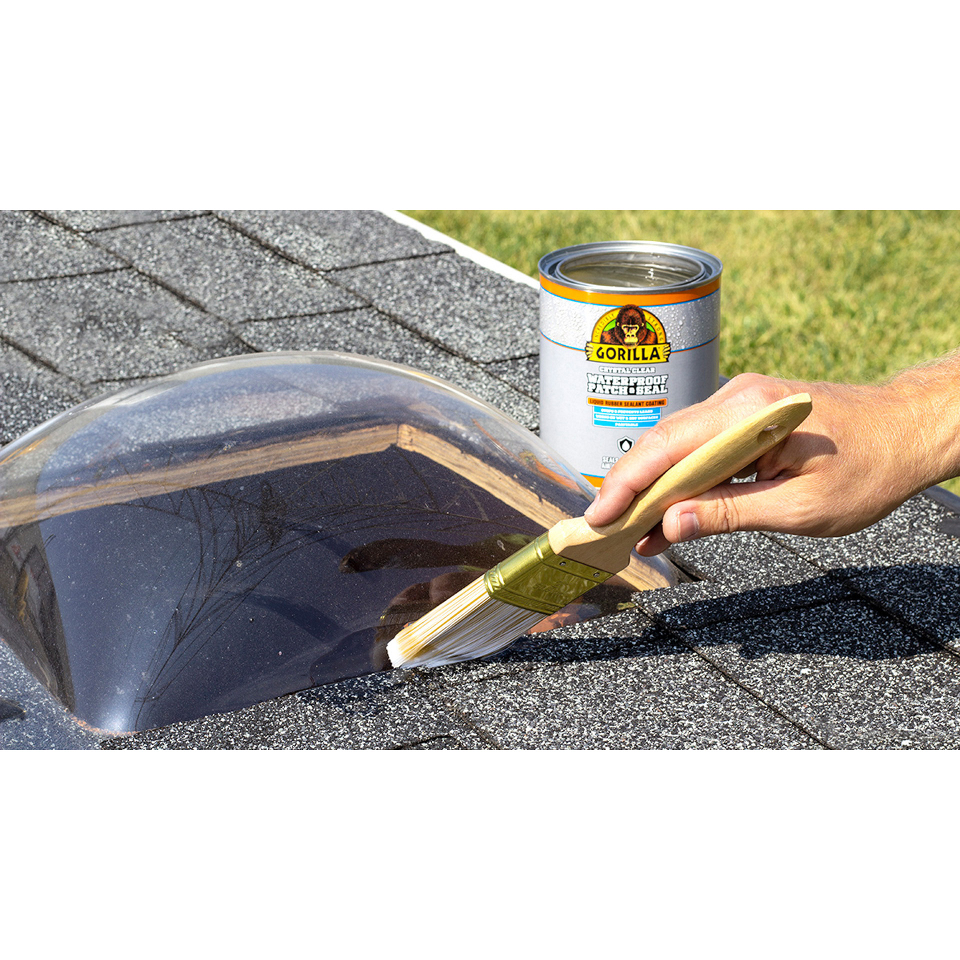 Gorilla 105341 Rubberized Coating, Waterproof, Clear, 32 oz