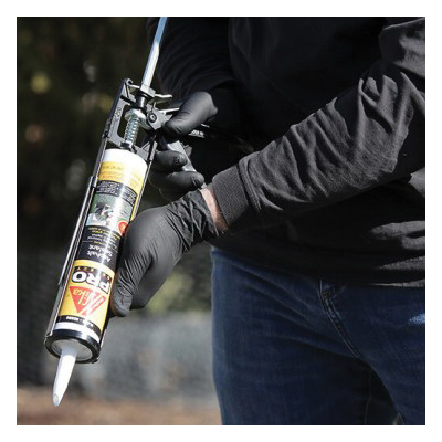 Sikaflex SIKAFLEX-410 Sealant, Liquid, Black, Mild, 9 oz Cartridge - 3