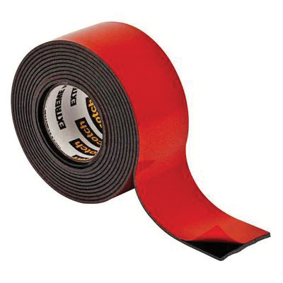 Scotch-Mount 414H-DC Mounting Tape, 60 in L, 1 in W, Black