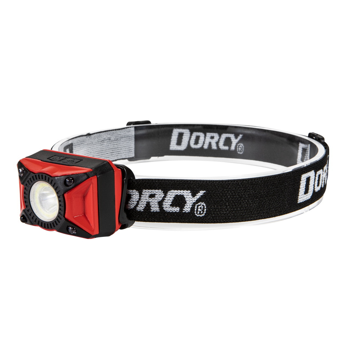 Ultra HD 41-4337 Rechargeable Headlamp, 1200 mAh, Lithium-Ion Battery, LED Lamp, 650 Lumens, Flood, Spot Beam, Red