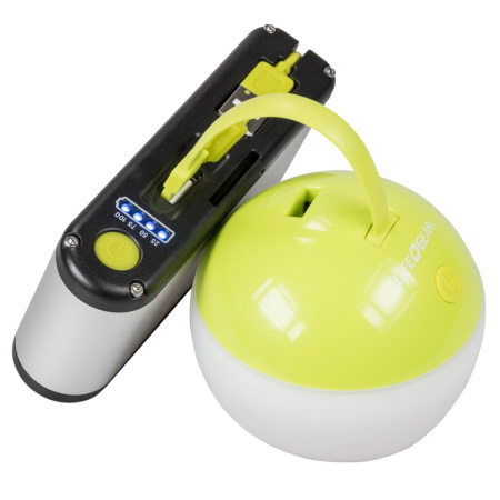 Dorcy 41-3781 Rechargeable Power Bank and Lantern, 2600 mAh, 150 Lumens, 4 hr Max Runtime, Assorted - 2