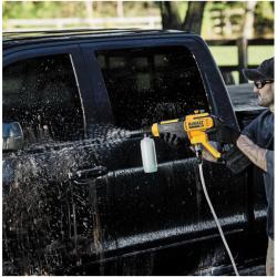 DEWALT DCPW550P1 Power Cleaner Kit, Battery Included, 5 Ah, 20 V, 2.2 gpm, 550 psi Pressure, 20 ft L Hose
