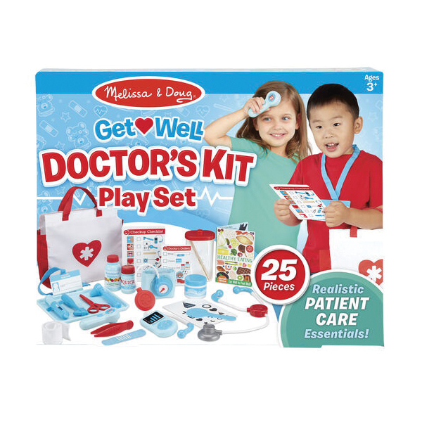 Melissa & Doug 8569 Get Well Doctor's Kit Play Set, 3 to 6 years - 2
