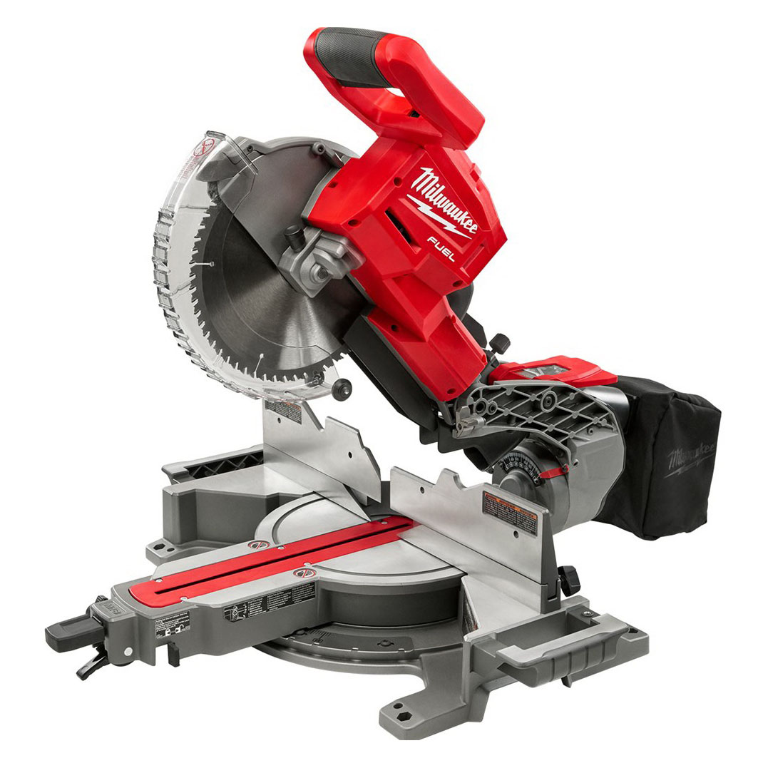 Milwaukee M18 FUEL 2734-21 Dual Bevel Sliding Compound Miter Saw, Battery, 10 in Dia Blade, 4000 rpm Speed