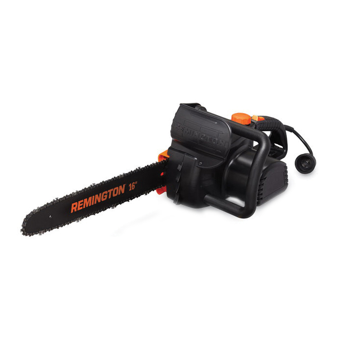 Remington RM1645 41AZ66WG983 Chainsaw, 12 A, 16 in L Bar/Chain, 3/8 in Bar/Chain Pitch, Wrap-Around Handle