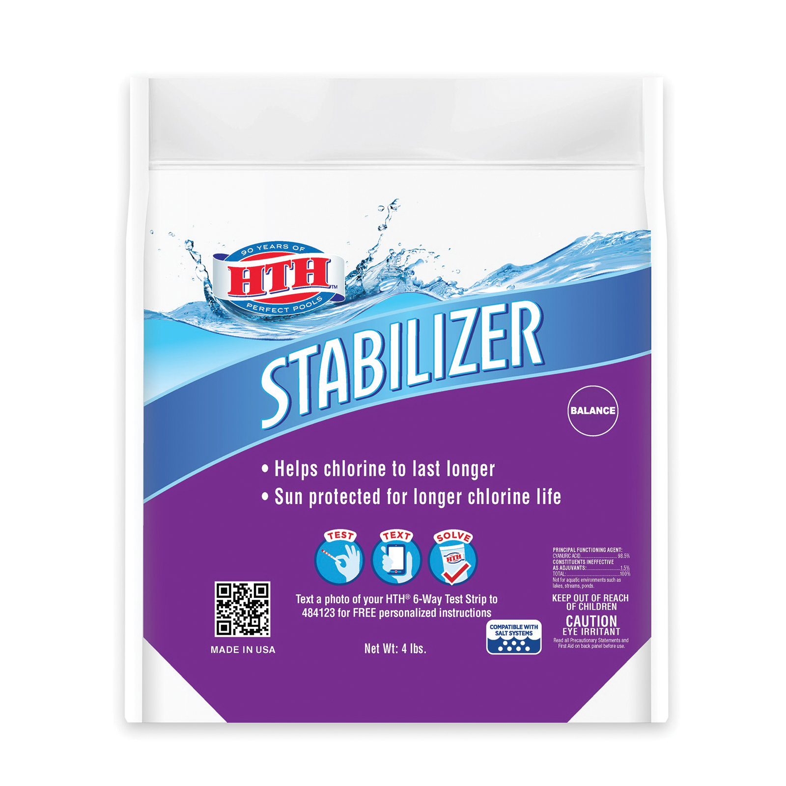 67044 Stabilizer and Conditioner, 4 lb, Granular