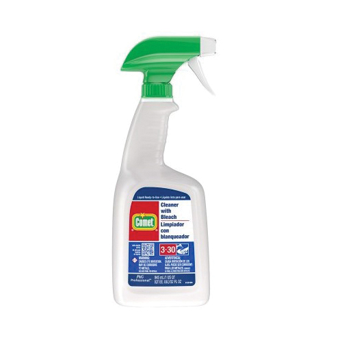 Comet 3-30 Cleaner with Bleach, 32 oz Bottle, Liquid, Clear