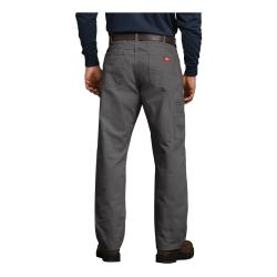 Dickies 1939-RSL-36X30 Carpenter Jeans, Heavyweight, 36 in W, 30 in L Inseam, Dark Gray, L/XL, Relaxed, Straight Fit