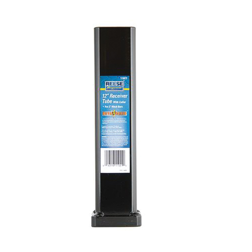 Reese Towpower 11021 Receiver Tube, Raw, For: 2 in Hitch Bar, Trailer and Tow Vehicle