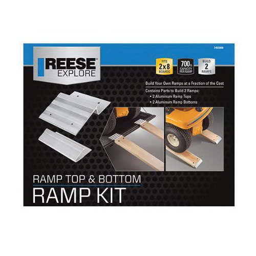 Reese Towpower Explore 7455000 Ramp Top and Bottom Kit, Aluminum