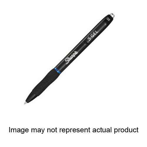 S-Gel 2096170 Pen, Retractable, 0.7 mm Tip, Medium Tip, Blue Ink, Gel Ink