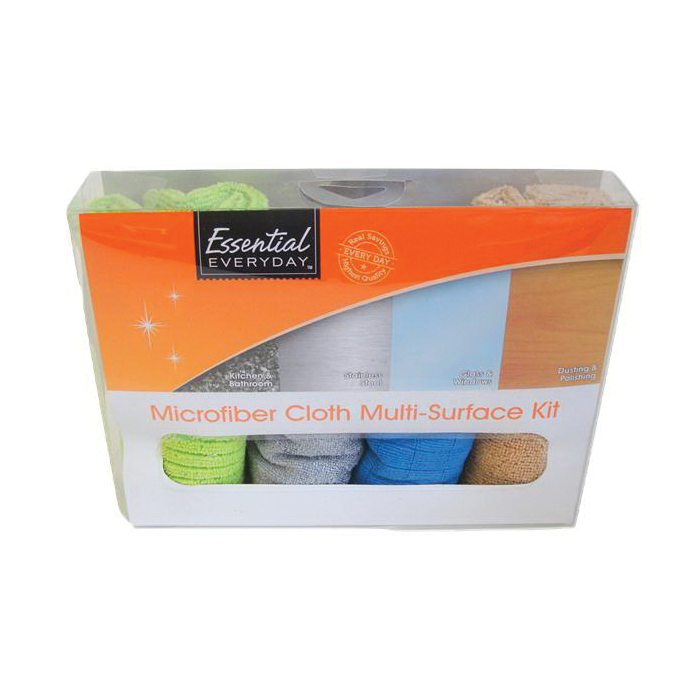 XS Merchandise 477ALPDQ Cleaning Cloth Set, Microfiber