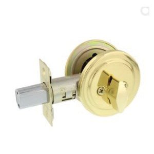 Guard Security 1990X281HDPB Combination Lockset, Knob Handle, Tulip Design, Polished Brass