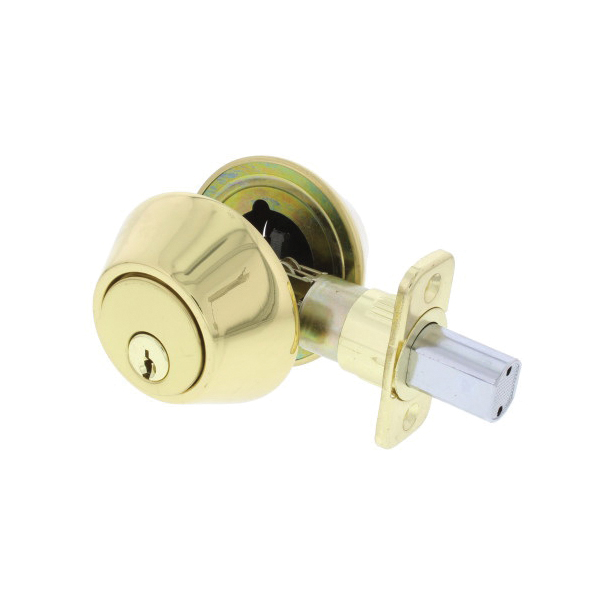 Ultra Security 82058 Deadbolt, Polished Brass