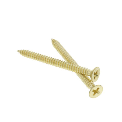 World and Main 58154 Deadbolt Strike Plate, 2-3/4 in L, 1-7/8 in W, Brass