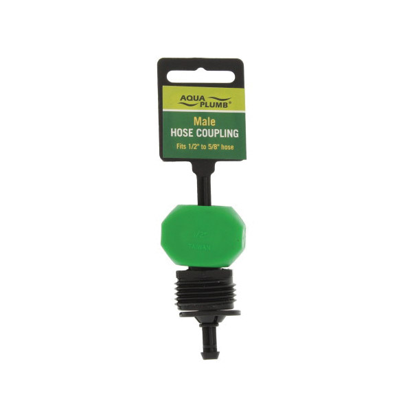 AquaPlumb 574PDQ Hose Coupling, Male, Plastic