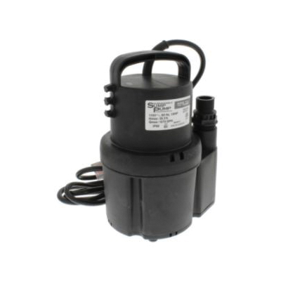 AquaPlumb SUP16 Submersible Utility Pump, 1/6 hp, 1 in Outlet, 1370 gph