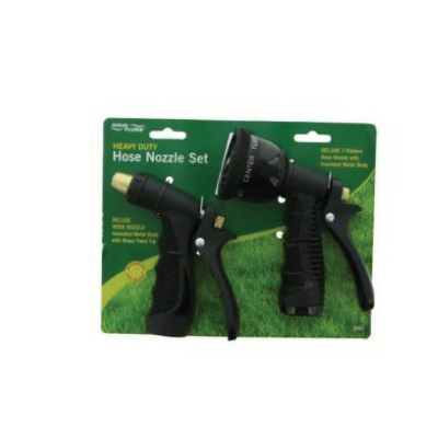 AquaPlumb 590 Hose Nozzle, Metal/Plastic, Black