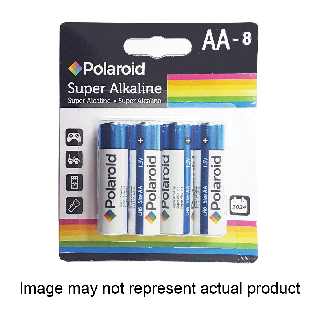 The Mazel Company 10028AYG Polaroid Battery, AA Battery, Alkaline