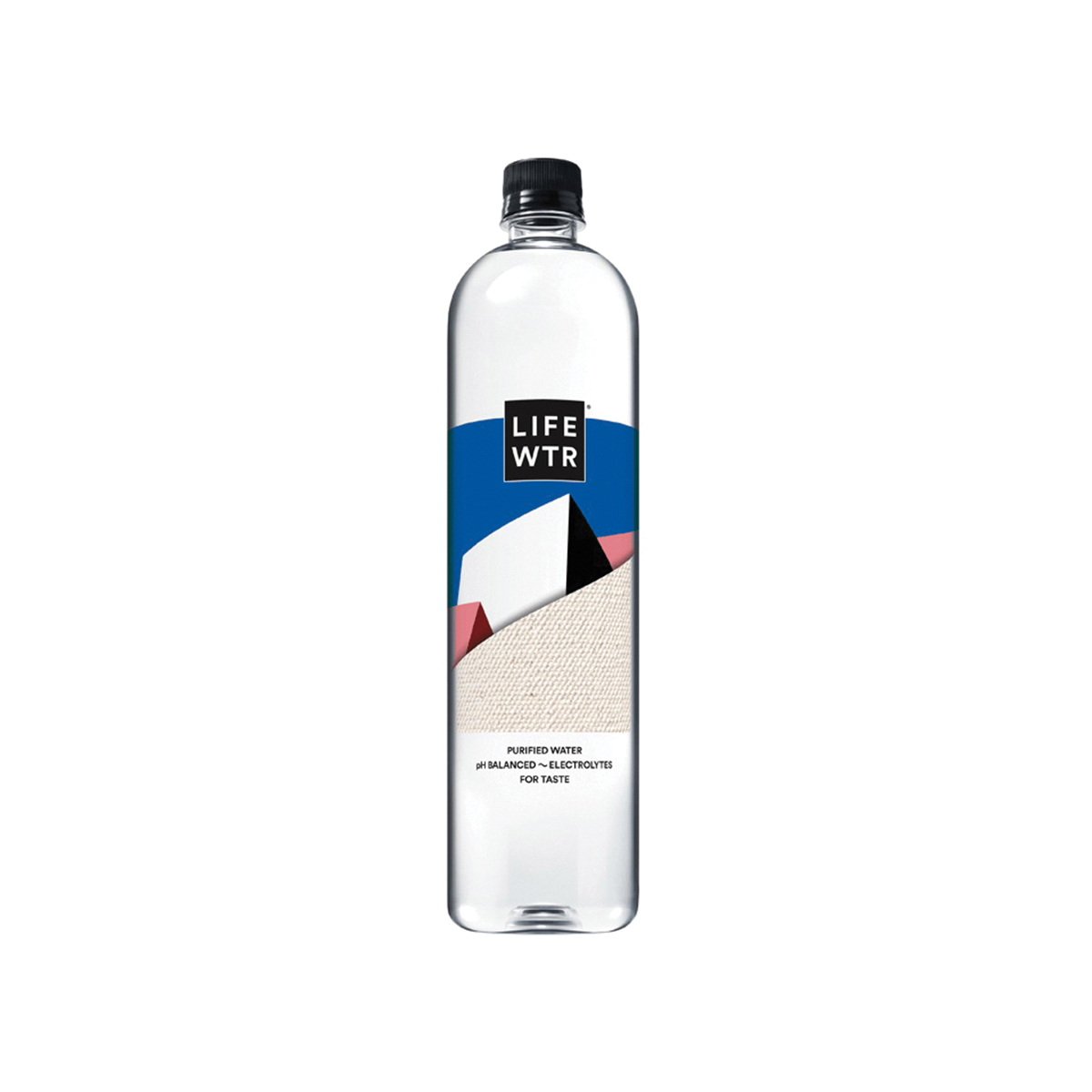 LIFEWTR 159298 Premium Purified Water, 33.8 oz, Bottle