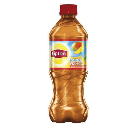Lipton 156162 Iced Tea, Mango Flavor, 20 oz Bottle