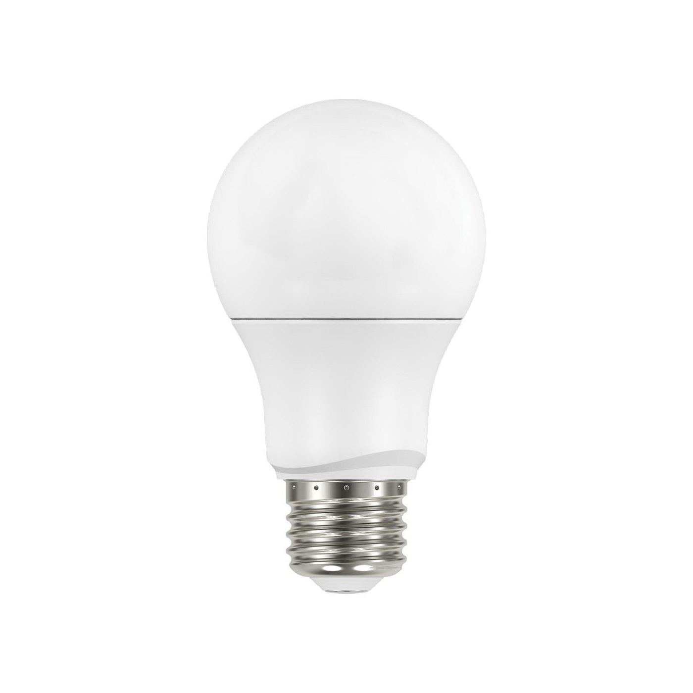 Satco S11416 LED Bulb, General Purpose, 800 Lumens, 9.5 W, A19 Lamp, 60 W Equivalent, E26 Lamp Base, Dimmable, 4 BX