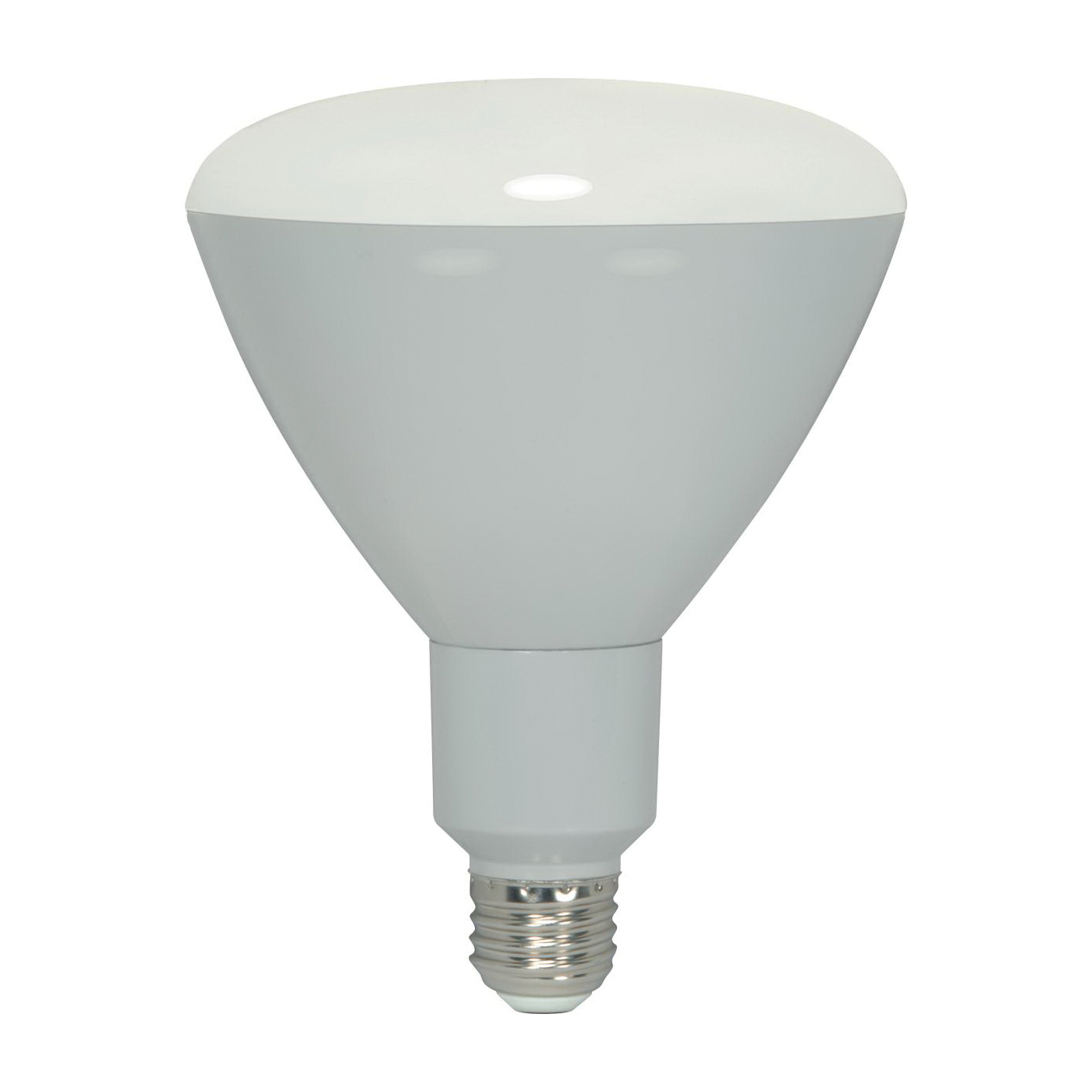 Satco S9006 LED Bulb, Flood/Spotlight, BR40 Lamp, E26 Lamp Base, Dimmable, Frosted, Warm White Light, 3000 K Color Temp