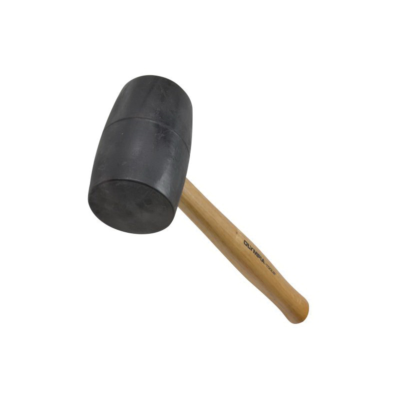 Olympia Tools 61-108 Mallet, 8 oz Head, Rubber Head