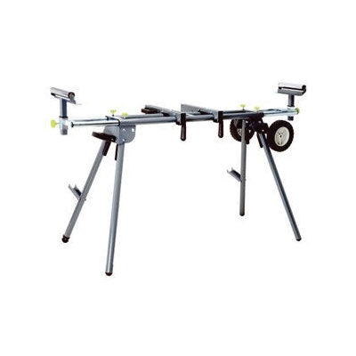 Master Mechanic 235985 Miter Saw Stand with Wheels, 300 lb, 38-3/16 to 46-7/16 in W Stand