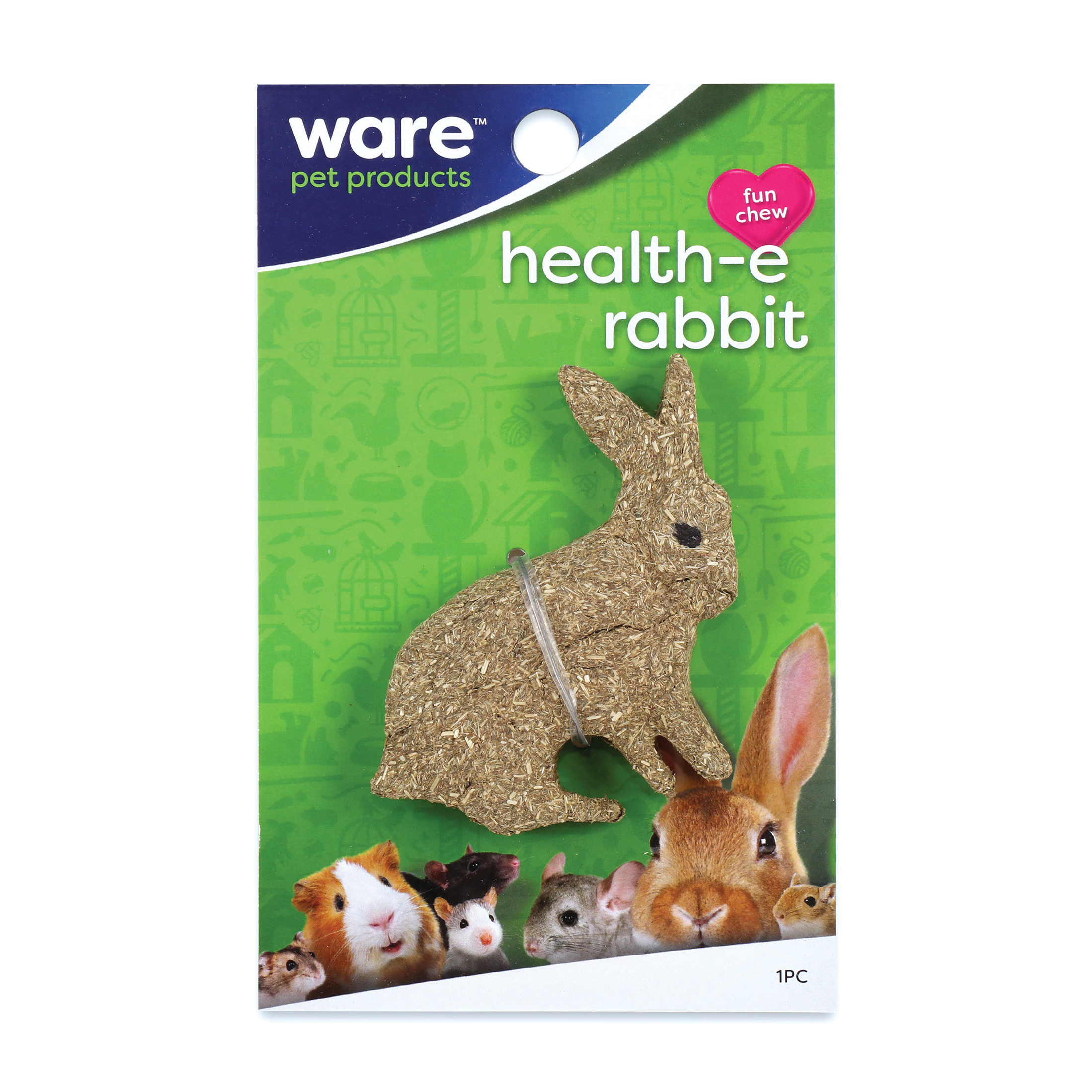 Ware 13096 Health-e Rabbit Chew, Natural