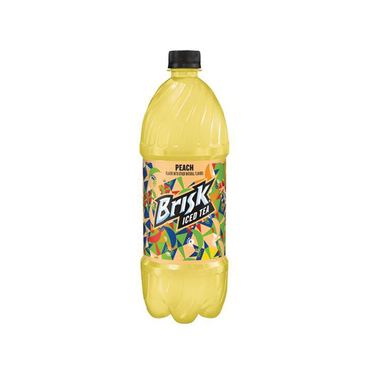 Brisk 123248 Tea, Peach Flavor, 1 L Bottle