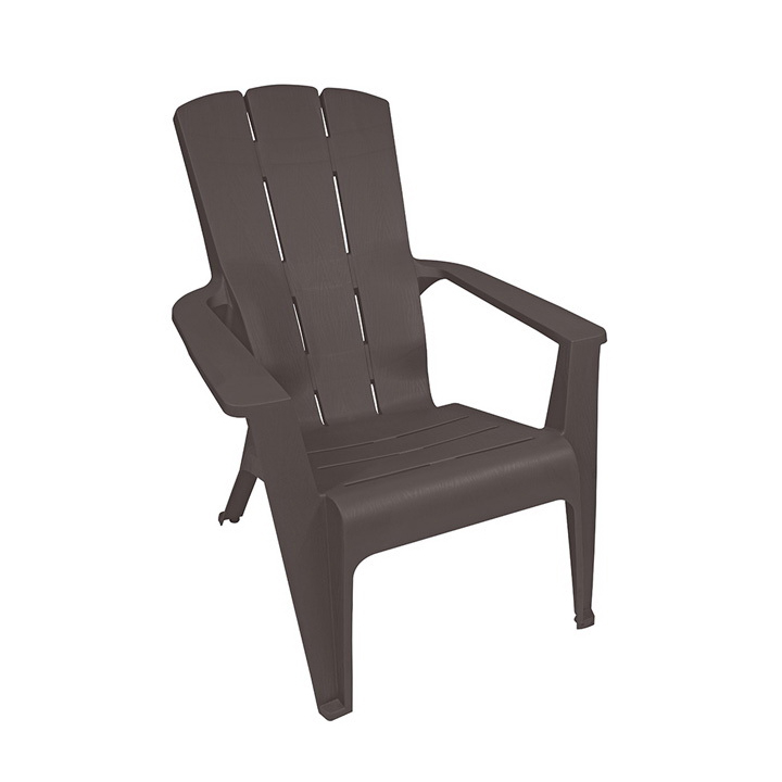 11169-ADI II Contour Adirondack Chair, 29-3/4 in W, 35-1/4 in D, 33-1/2 in H, Resin Seat